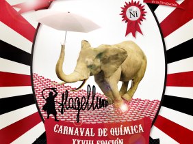 Cartel xxviii edición carnaval de quimica. Edición 28 Niquel